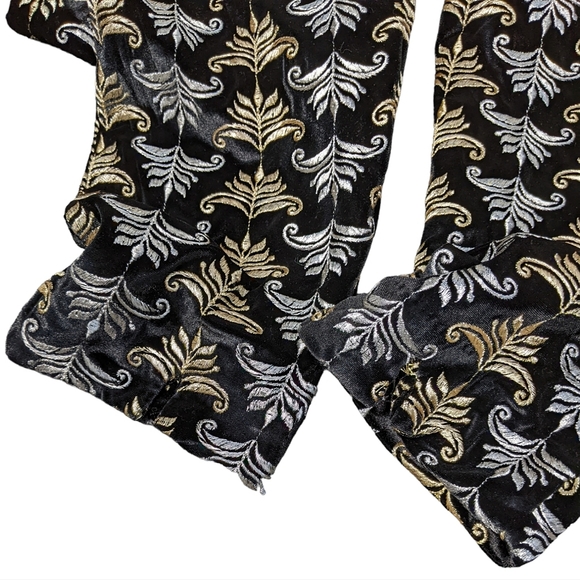 New Frances Valentine Petrie Metallic Embroidered Pants - Picture 7 of 13